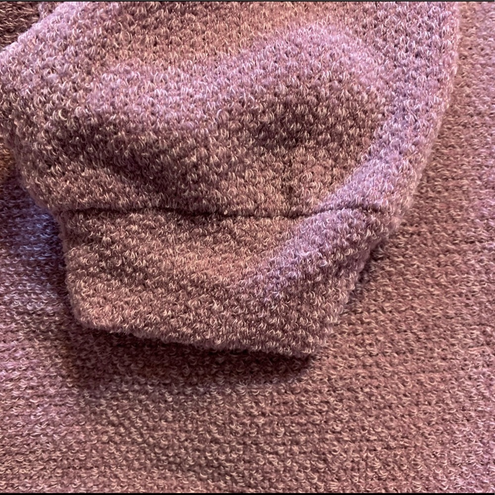❌DONATED❌Lavender Purple V-neck Button Front Oversized Knit Sweater Top - Picture 8 of 12